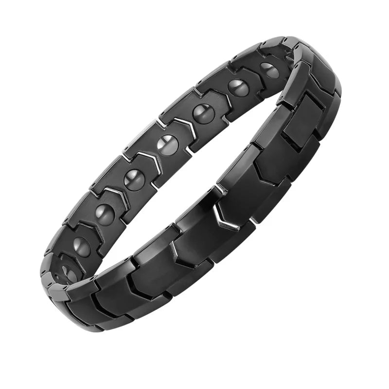 Luxury Strong Durable Magnetic Titanium Stainless Steel Bracelet