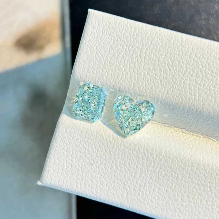 IGI Certificate 0.5 -2 Carat Fancy Radiant Emerald Cushion Princess Oval Pear Lab Diamond