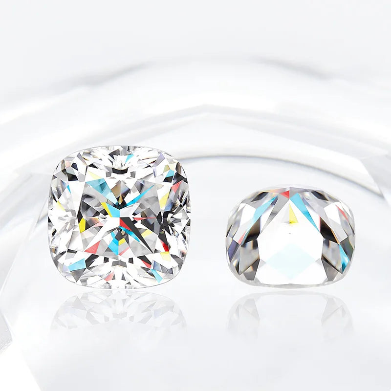 Cushion Cut GRA Certified Moissanite Loose Diamonds