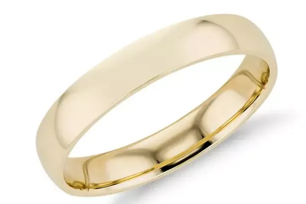 10KT Gold 14KT Cut Oval Loose Diamond Eternity Band 3x5MM DEF VVS VS