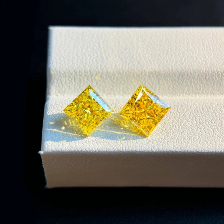 IGI Certificate 0.5 -2 Carat Fancy Radiant Emerald Cushion Princess Oval Pear Lab Diamond