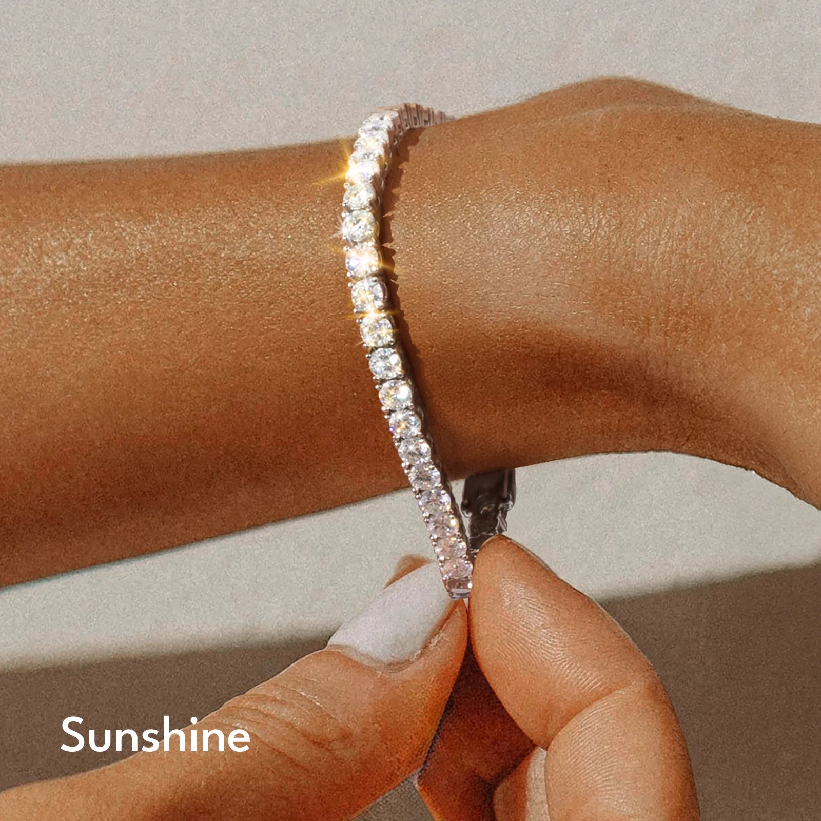 VVS Moissanite Certified Luxury Top Moissanite Tennis Bracelet