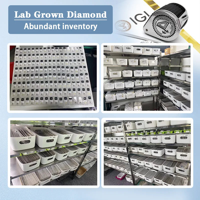 0.50-1 Carat Round D Color VS1 VVS2 IGI Certified Lab Diamond