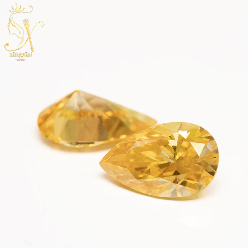 4x6MM to 7x11MM GRA Certified Excellent Fancy Pear VVS Loose Moissanite