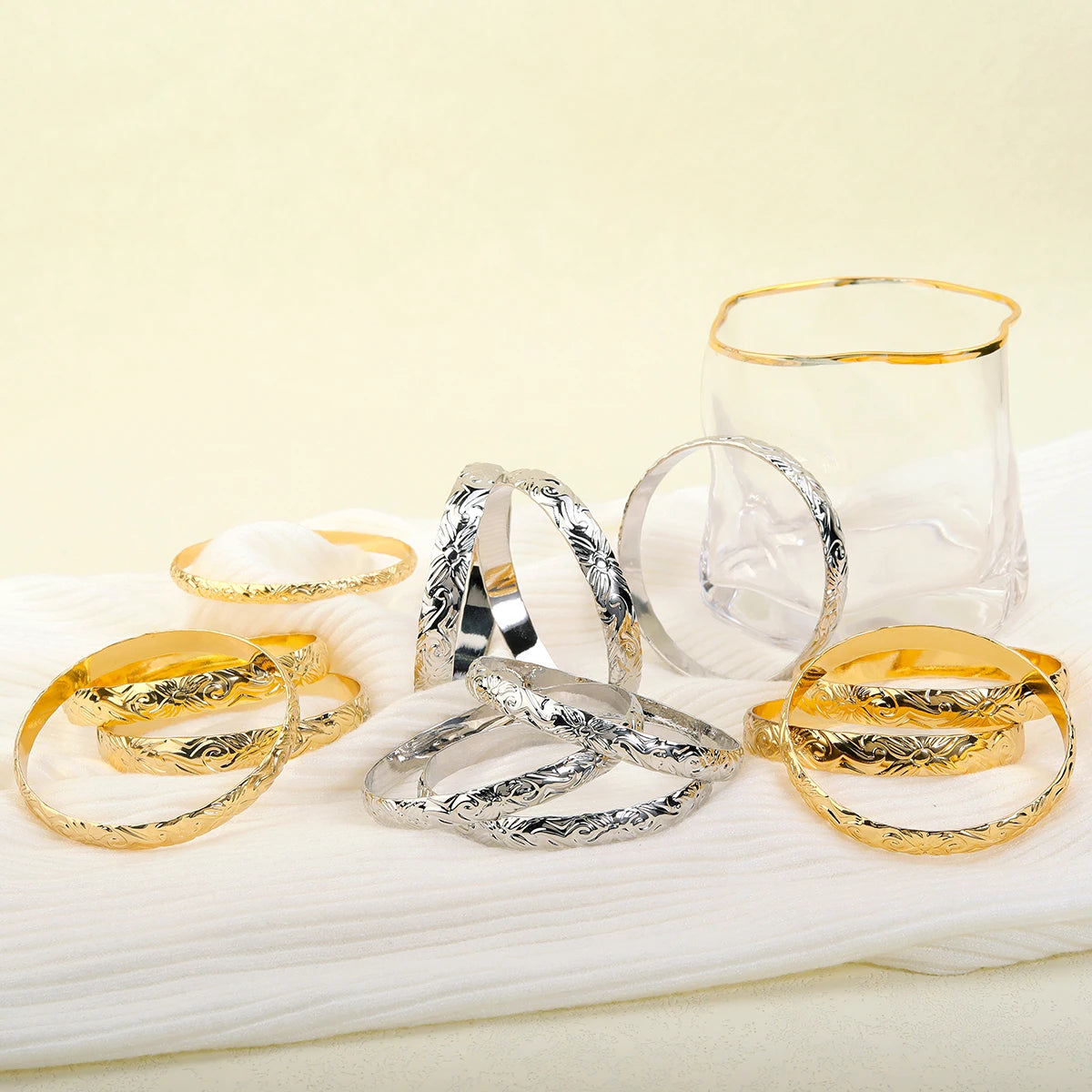 5MM 7MM 10MM Hot Sale Hawaii Gold Plated Copper Bracelet Hawaiian Bangle for Women Party