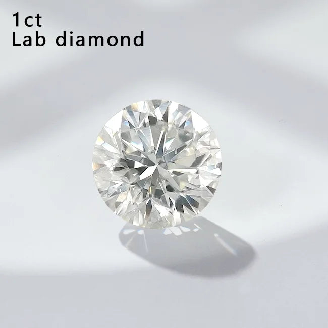 1 Carat D E Round Brilliant Cut VVS2 IGI Certified Lab Grown Diamond
