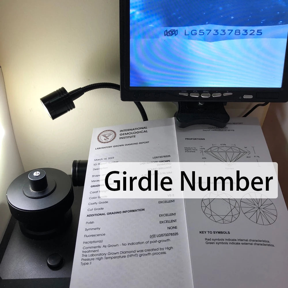 IGI Certificate 0.5ct 1ct 1.5ct 2ct 3ct 4ct 5ct 6ct 7ct Excellent Cut CVD Lab Diamond DEF Loose Lab Grown Diamonds