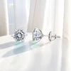 Classic Claw 6-Prong Platinum Certified Moissanite Earrings