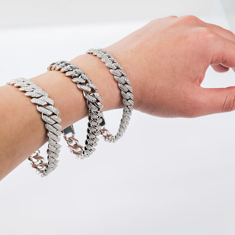 Moissanite Cuban Bracelet