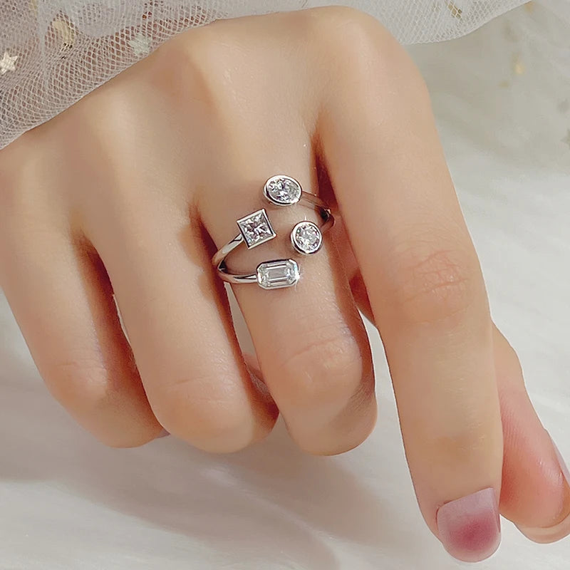 14KT sOLID wHITE gOLD Gold Lab Diamond Fine Jewelry Rings Diamond Rings