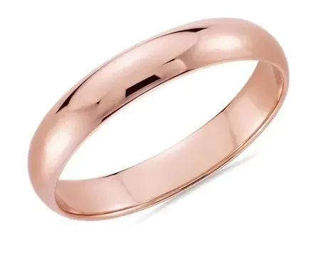 10KT Gold 14KT Cut Oval Loose Diamond Eternity Band 3x5MM DEF VVS VS