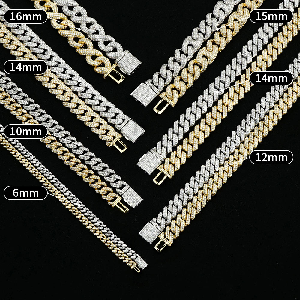 Moissanite Cuban Bracelet