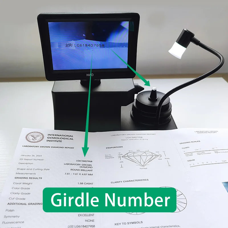 0.5 Carat IGI Certified VVS Lab Diamond Stone