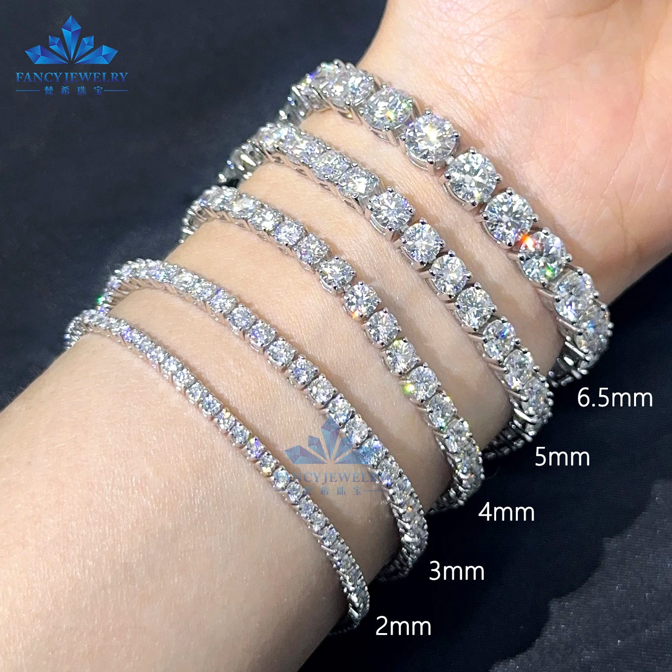 10KT Lab Grown Diamond Tennis Bracelet