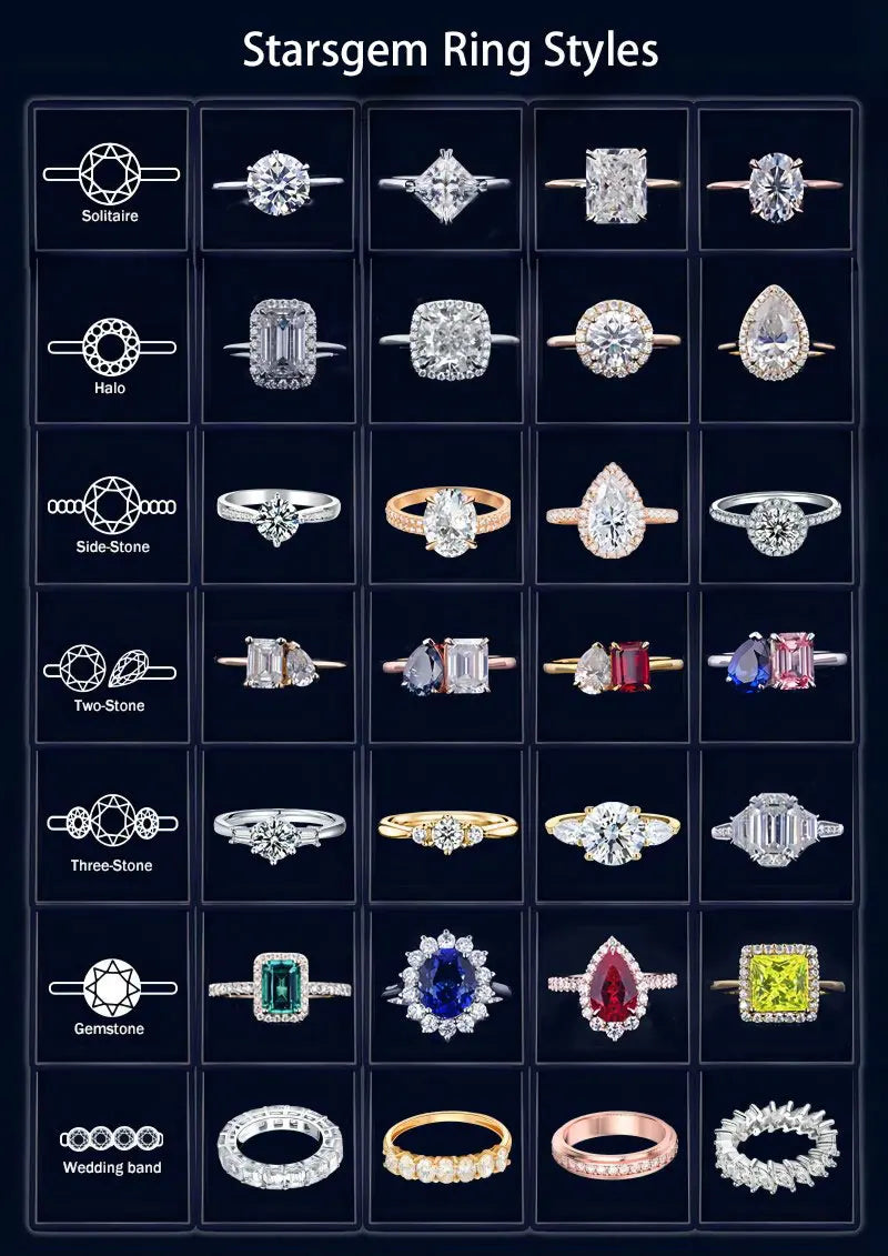 10KT Gold 14KT Cut Oval Loose Diamond Eternity Band 3x5MM DEF VVS VS