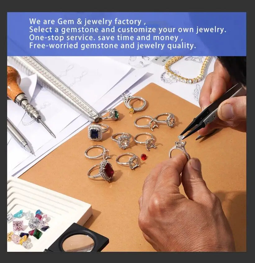 18KT Solid Gold DEF VS 0.28 Carat 0.5ct-1 Carat Lab Diamond Size 40+5cm