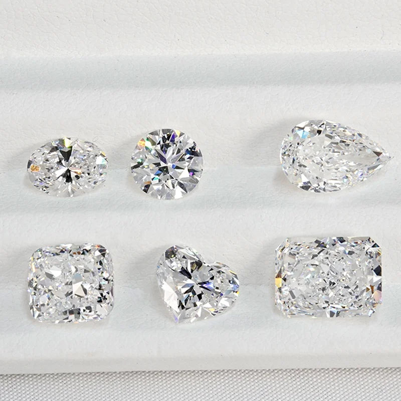 Lab Diamond Loose 1-2 Carat D Color Round Shape IGI Certified