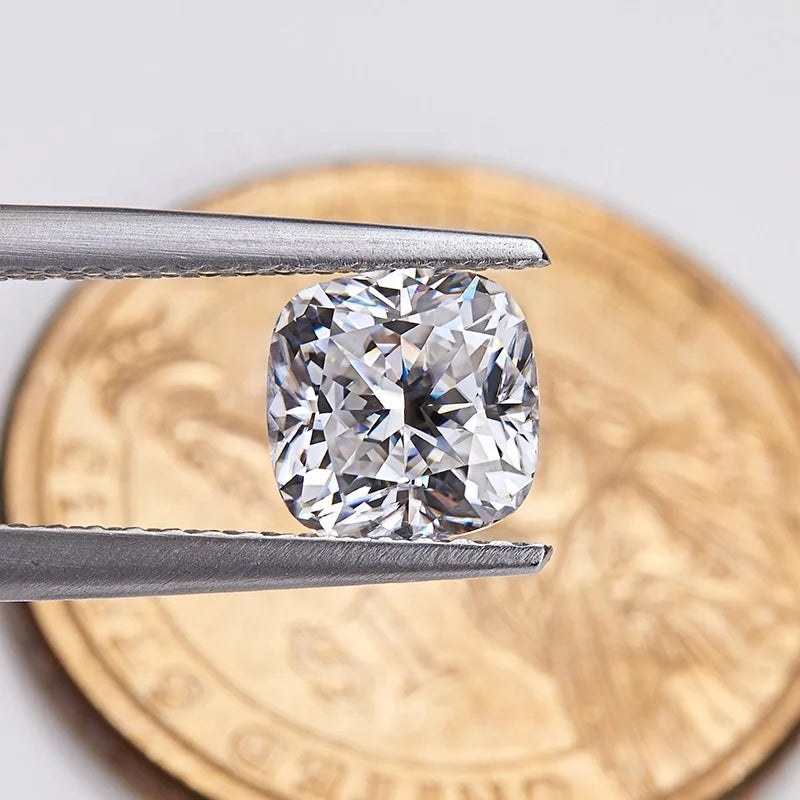 Cushion Cut GRA Certified Moissanite Loose Diamonds
