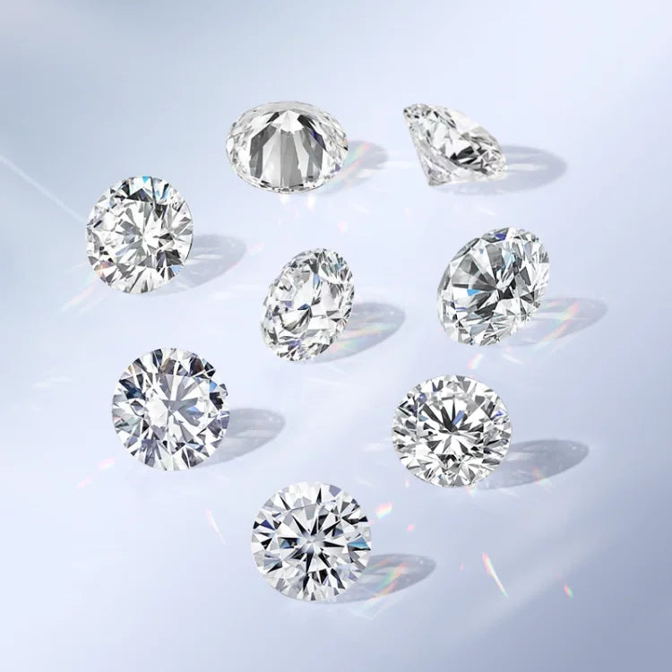 VS Round Brilliant Cut 0.54 Carat Loose Lab Grown Diamond