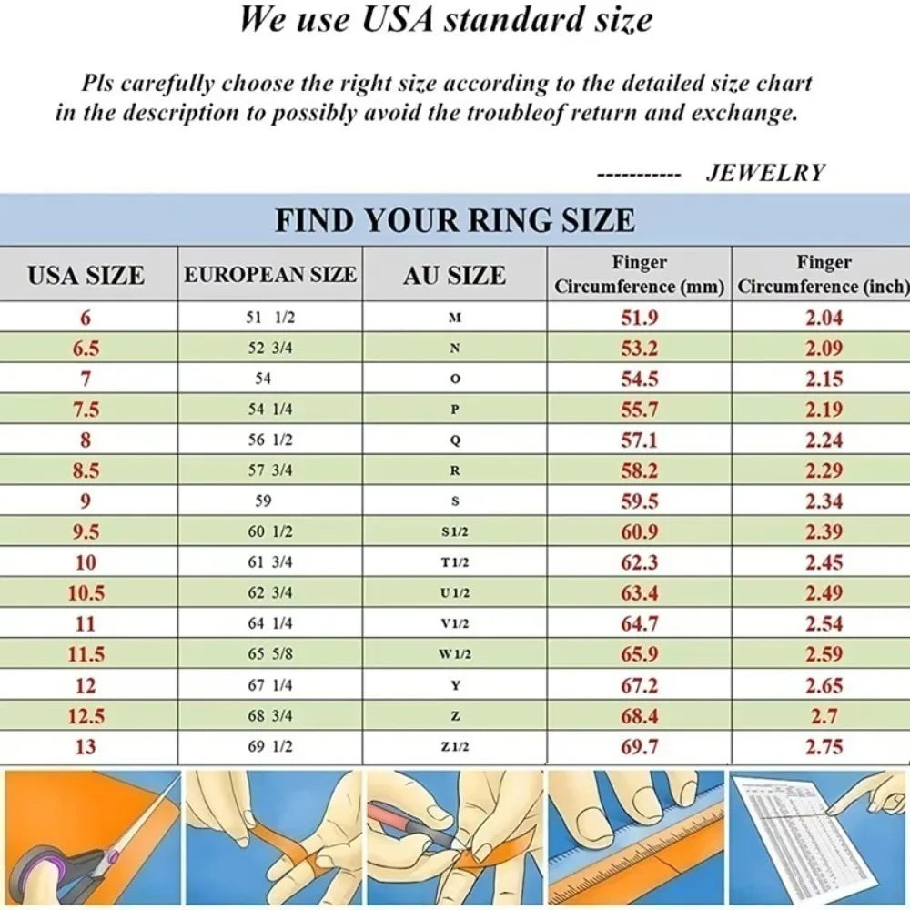 8MM Classic Black Gold Stainless Steel Ring Luxury Men's Ring