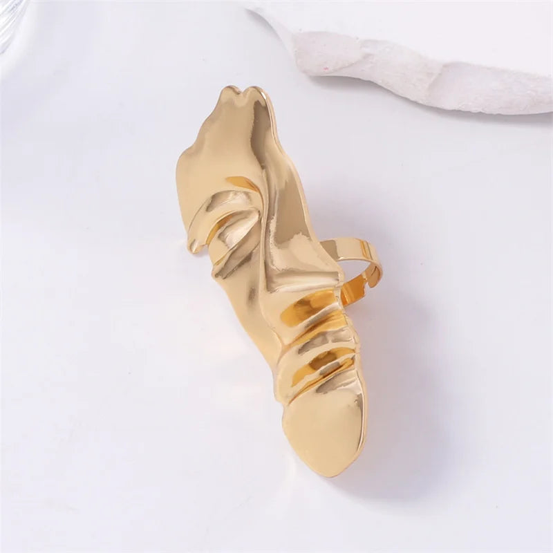 Light Weight 3 Piece Luxury Art Phantom Drama Earring Necklace & Ring