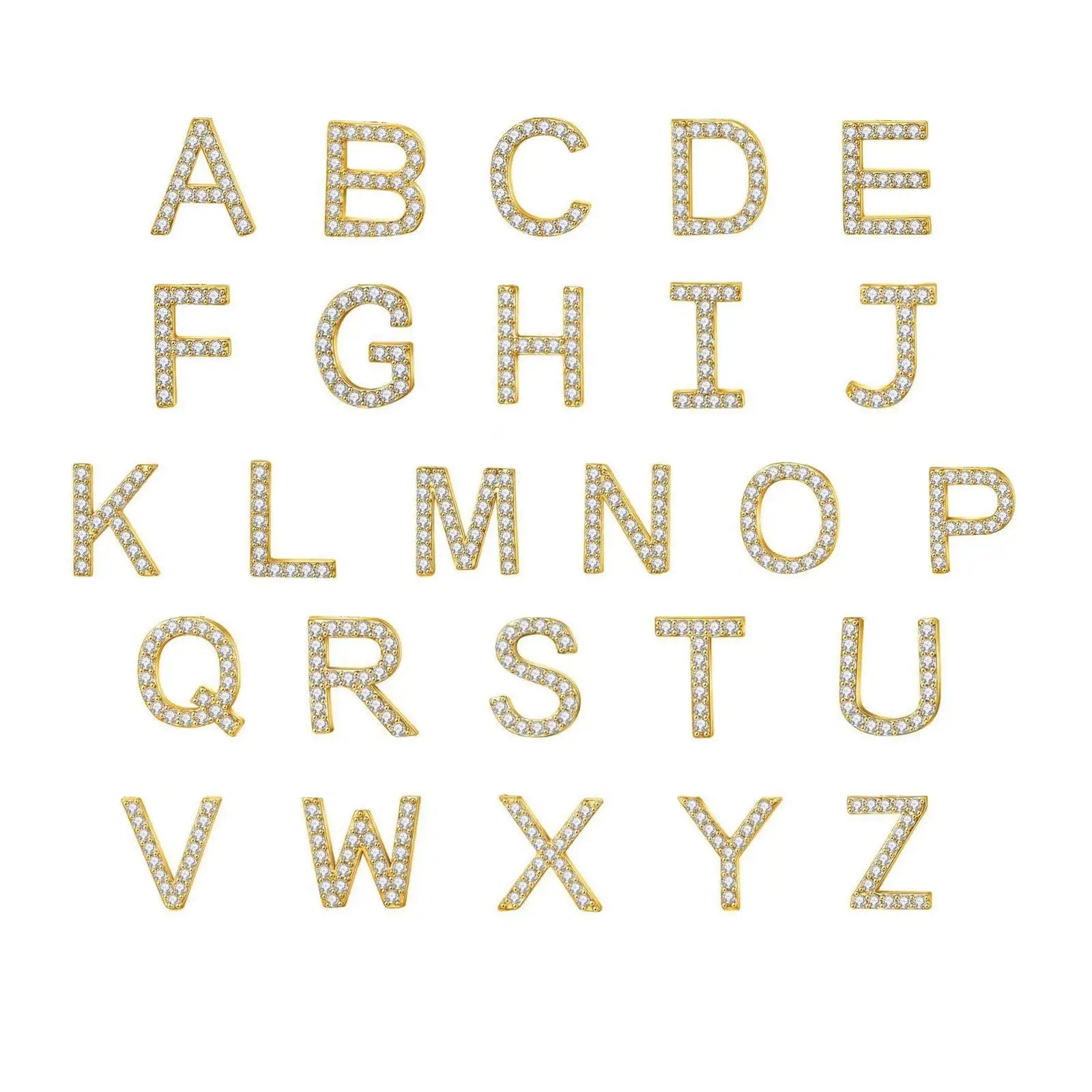 2 Piece Stainless Steel Strong Durable Gold- Plated Initial Anklet Set 26 Letter Acrylic Butterfly Charm Chain Anklet