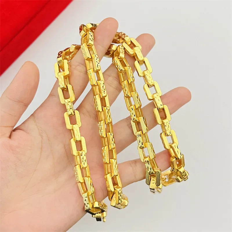 24KT 9999 Pure Copper Mix 81 Grams Men's Necklace